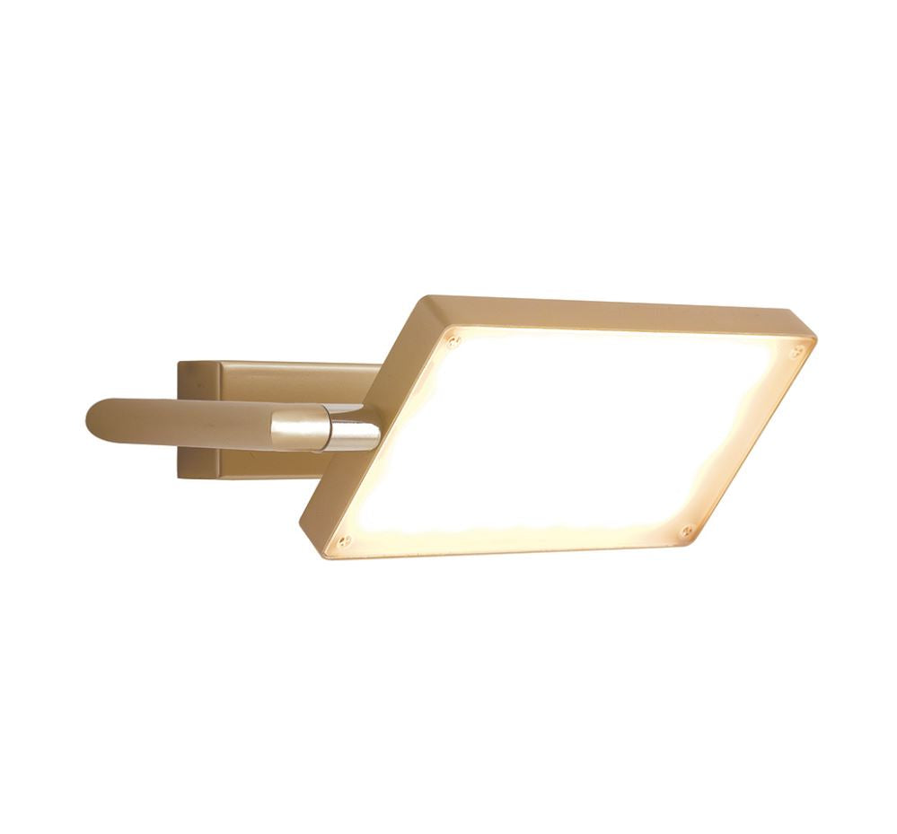 Luce Ambiente Design Applique LED da Interno BOOK-AP – Orientabile e Regolabile 18W 1820lm 3200K | Bianco, Nero, Silver o Oro