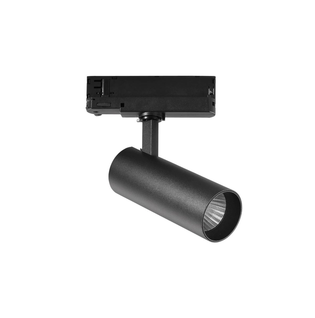 Proiettore Faro LED Orientabile per Binario Trifase | 20W 2450lm 38° CRI90 | Bianco o Nero