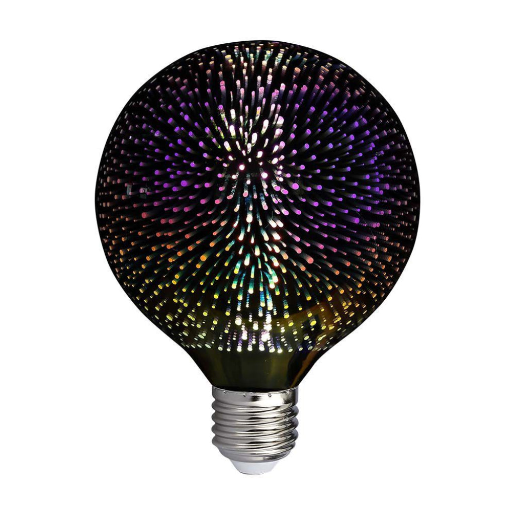 V-TAC Bec LED E27 5W G125 Filament 3D 3000K