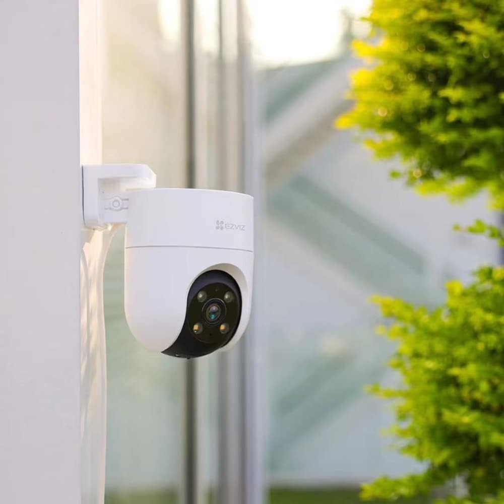 Telecamera Sorveglianza 1080P Pan & Tilt AI | Wi-Fi Visione Notturna 30m Audio Bidirezionale | EZVIZ H8c