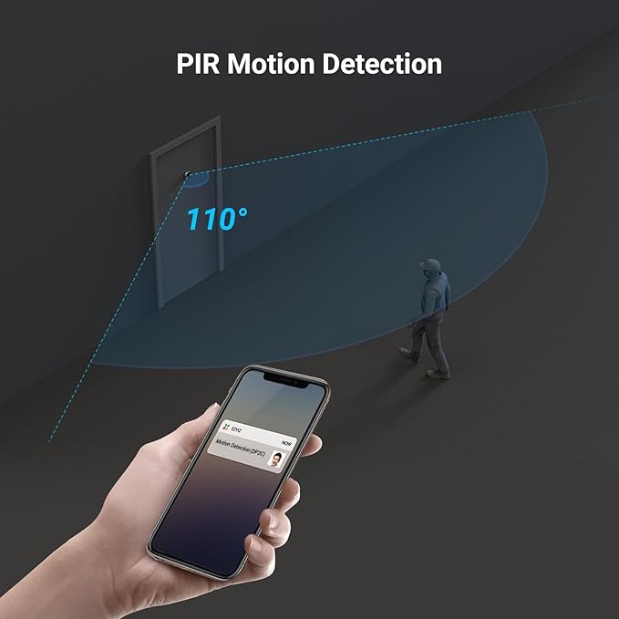 Vizor electronic conectat pentru ușă de intrare variantă argintiu - auriu EZVIZ DP2C