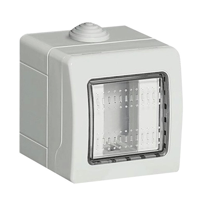 Idrobox luna - custodia IP55 1P stone 25501