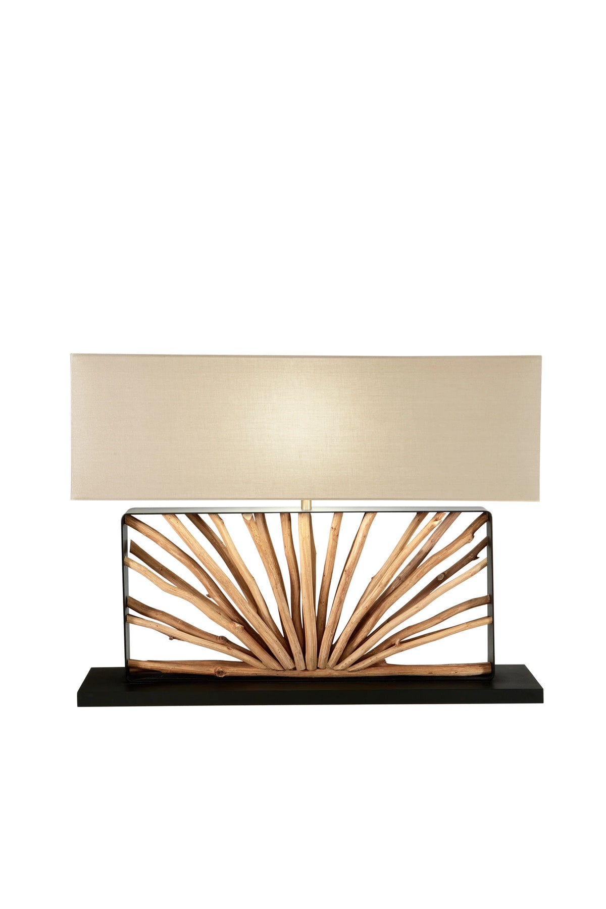 Lampa drewniana naturalna z gałęziami rozłożonymi promieniście 1xE27 bez żarówki ETHEREAL