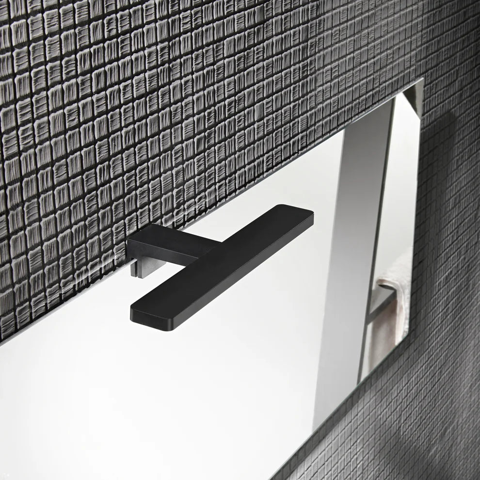 Applique Specchio LED 5.2W IP44 | Termoplastica Bianco Nero Cromo | Cruise