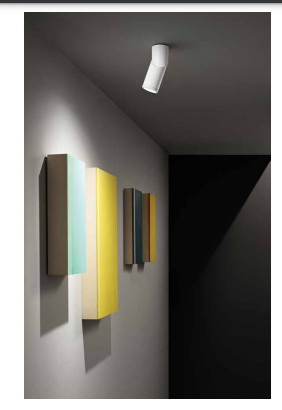 Plafoniera orientabile 330° con struttura in alluminio bianco o nero opaco lampadaGU10 non inclusa collezione GENESIS Plafoniera orientabile 330° con struttura in alluminio bianco o nero opaco lampadaGU10 non inclusa collezione GENESIS