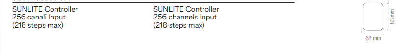 Controller DMX Sunlite U9 256 Canali | LED-SUNLITE-U9 | INTEC