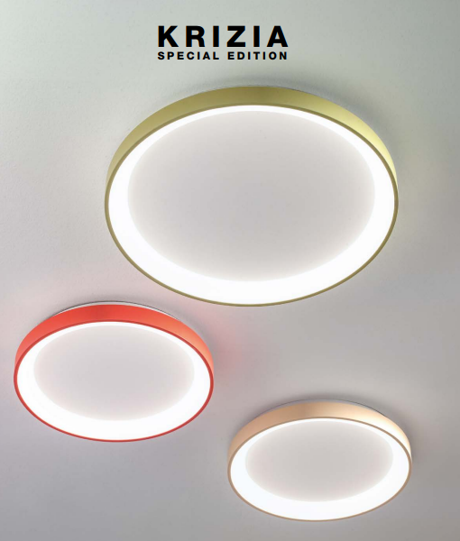 GEALUCE Plafoniera LED aluminiowa klosz akrylowy mleczny CCT 60W 5300LM KRIZIA