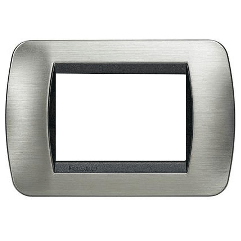 Living int - placca 3M\4M\7M acciaio spazzolato TICL4803ACS Living int - placca 3M\4M\7M acciaio spazzolato TICL4803ACS