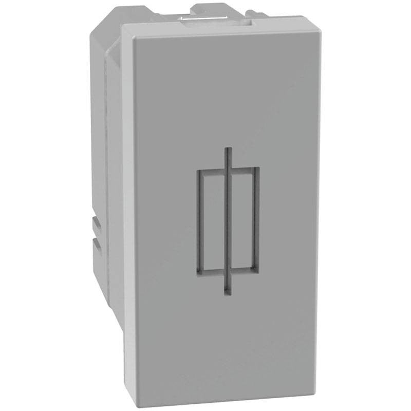 Portafusibile 10A 1 Modulo Grigio | BTicino MatixGO | JG4321