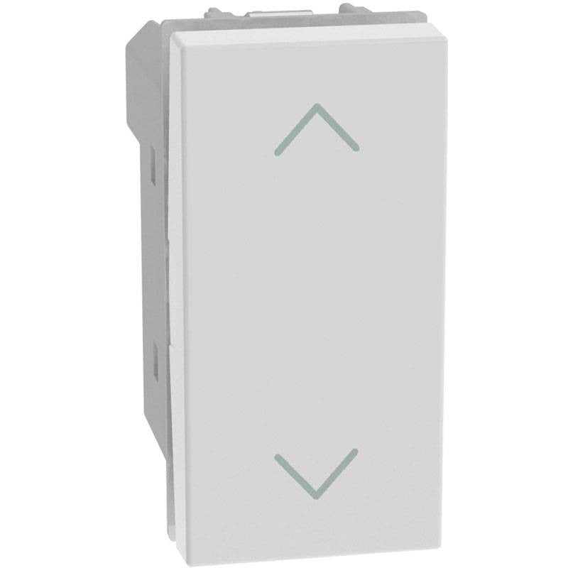 MATIX GO Buton dublu interblocat pentru rulouri, alb JW4037N