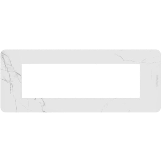 Placca 7 Moduli Tecnopolimero Carrara | BTicino MatixGO | JA4807EM