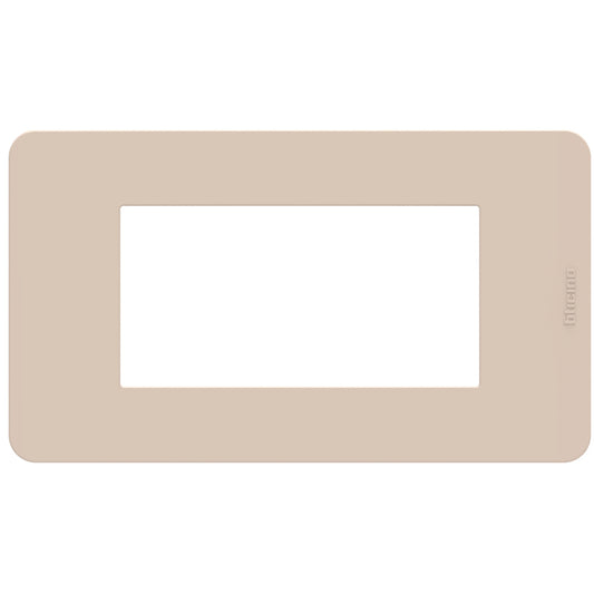 Placca 4 Moduli Tecnopolimero Ritual | BTicino MatixGO | JA4804TR