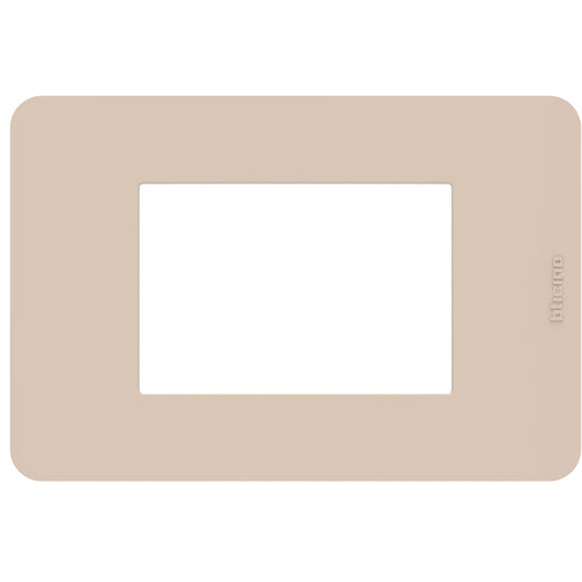 Placca 3 Moduli Tecnopolimero Ritual | BTicino MatixGO | JA4803TR