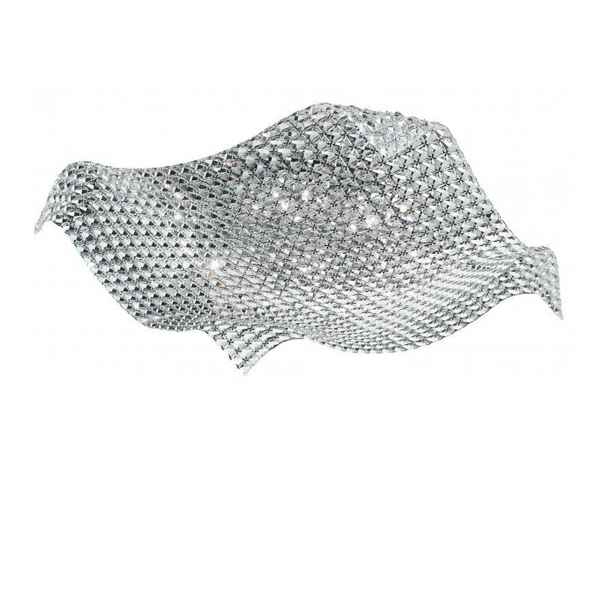 Plafoniera con cristalli K9 trasparente 9XG9 non incl.  72cm RUMBA