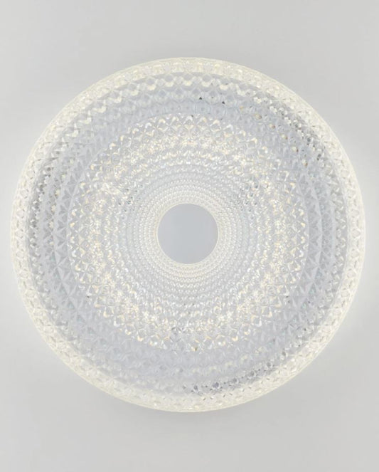 Plafonieră LED WIFI din acril cu dispersor cu efect de diamant D.50cm CCT 40W 3900LM UNIKA