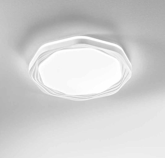Plafonieră LED WIFI din acril cu ramă neregulată CCT D.52cm 40W 3900LM DAISY