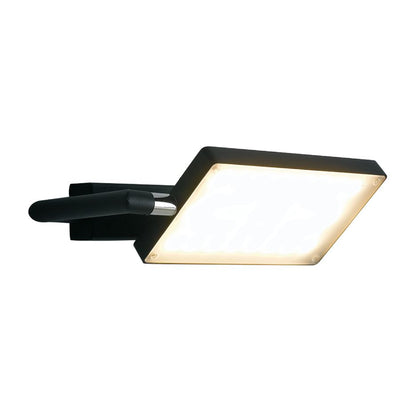 Luce Ambiente Design Applique LED da Interno BOOK-AP – Orientabile e Regolabile 18W 1820lm 3200K | Bianco, Nero, Silver o Oro