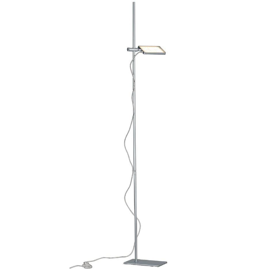 Piantana LED in alluminio bianco-nero-silver-oro orientabile e regolabile 18W 1820LM 3200°k BOOK-PT