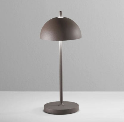 Lumetto LED PARTY ricaricabile da esterno in metallo con dimmer 3000K 350LUMEN