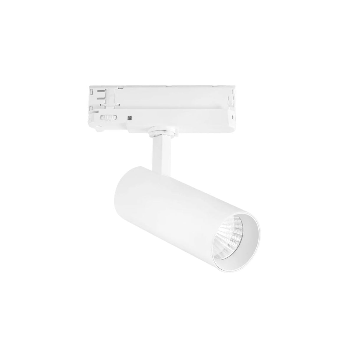Proiettore Faro LED Orientabile per Binario Trifase | 30W 3700lm 38° CRI90 | Bianco o Nero