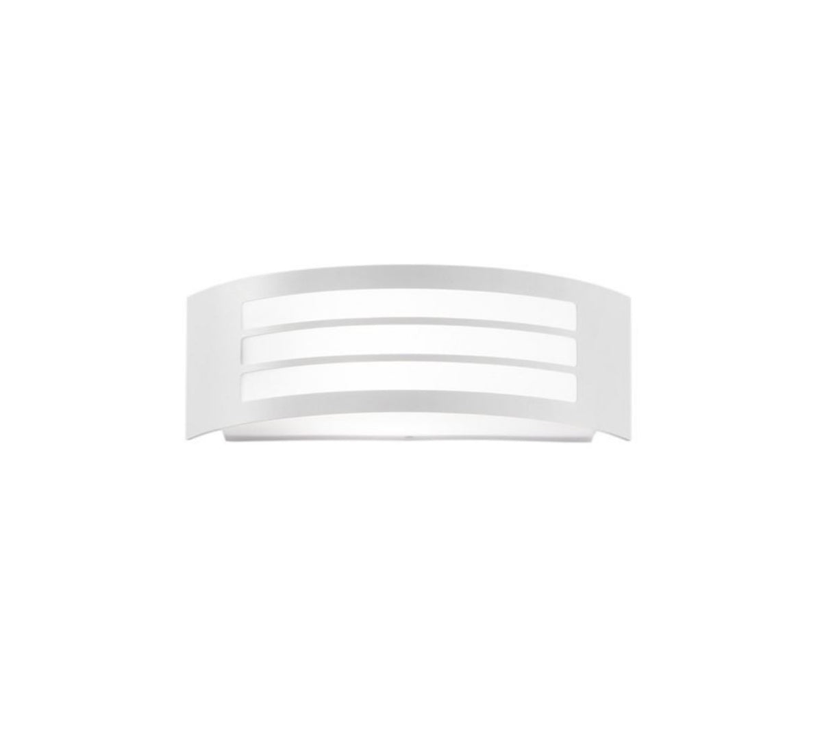 Applique da Esterno Curva 1xE27 IP44 | Alluminio Bianco Nero Nickel | Solix