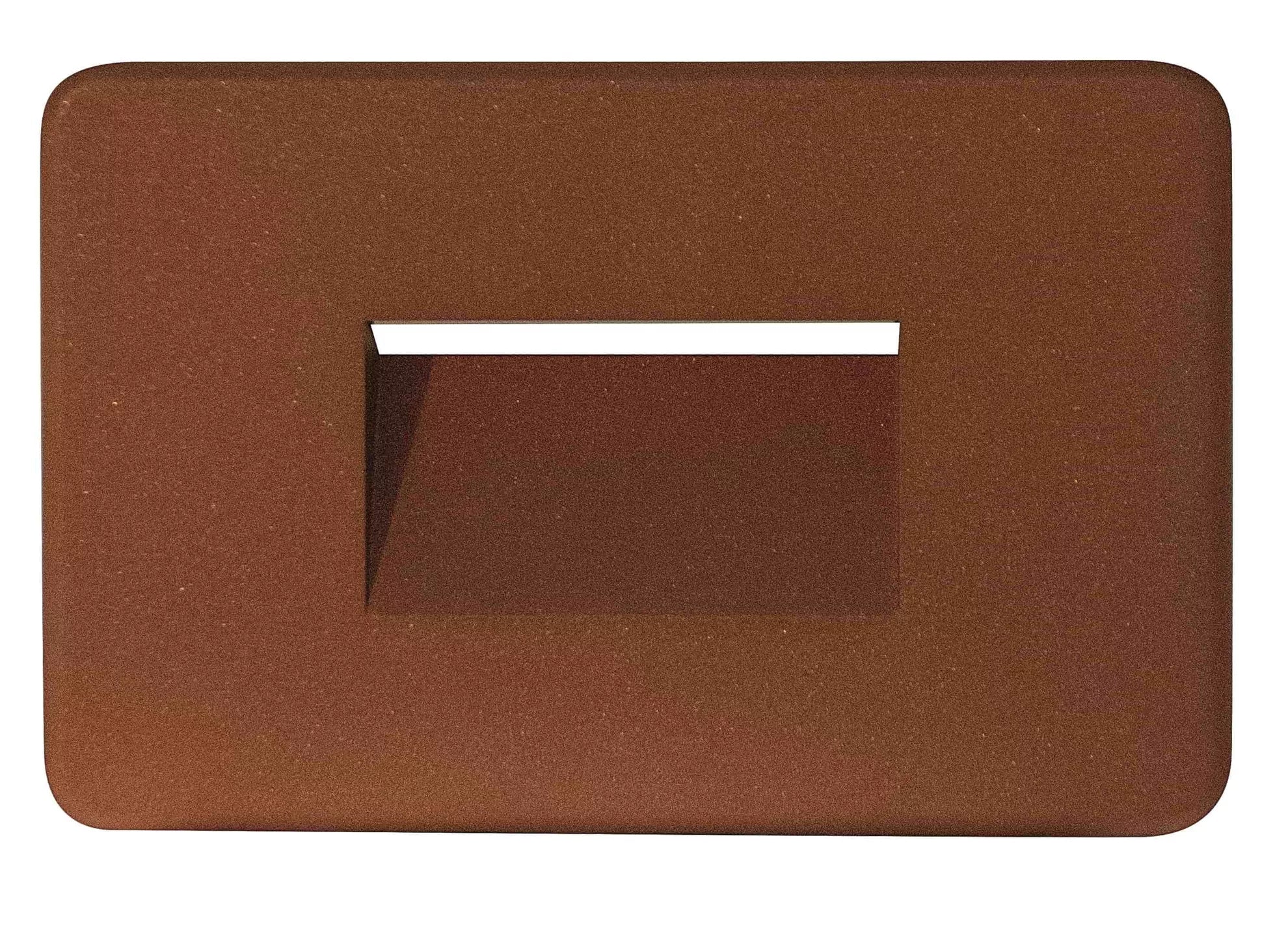 Segnapasso IP65 incasso in cassetta di derivazione 503 non inclusa led integrato luce natura 4000°k 3W 290LM finitura bianco,antracite o corten  BREN
