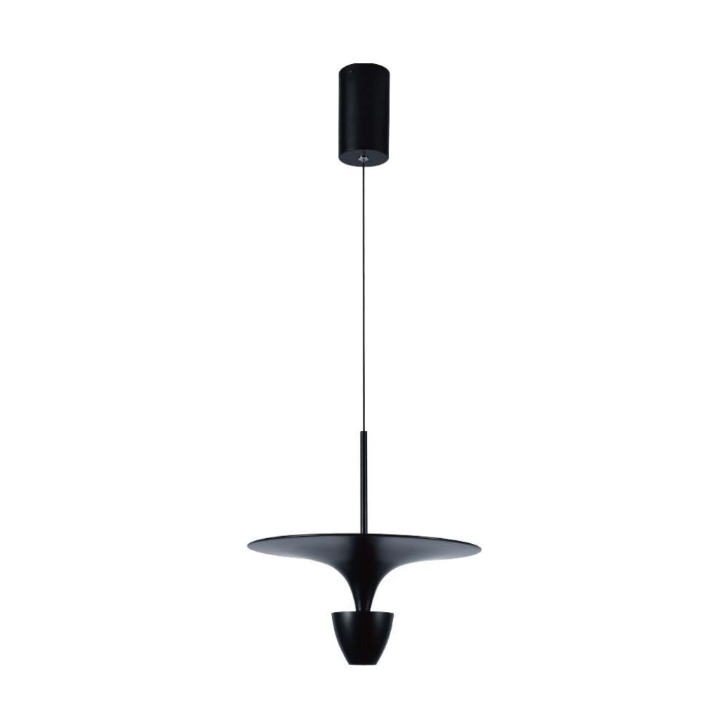 Sospensione LED V-TAC – Cono Rovesciato | 9W 1000lm | Bianco Caldo o Naturale | 120° | Nero o Oro | IP20 | Garanzia 2 Anni
