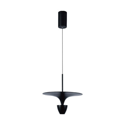 Sospensione LED V-TAC – Cono Rovesciato | 9W 1000lm | Bianco Caldo o Naturale | 120° | Nero o Oro | IP20 | Garanzia 2 Anni