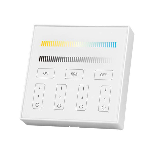 Controler de perete V-TAC Wifi pentru bandă LED 4 zone