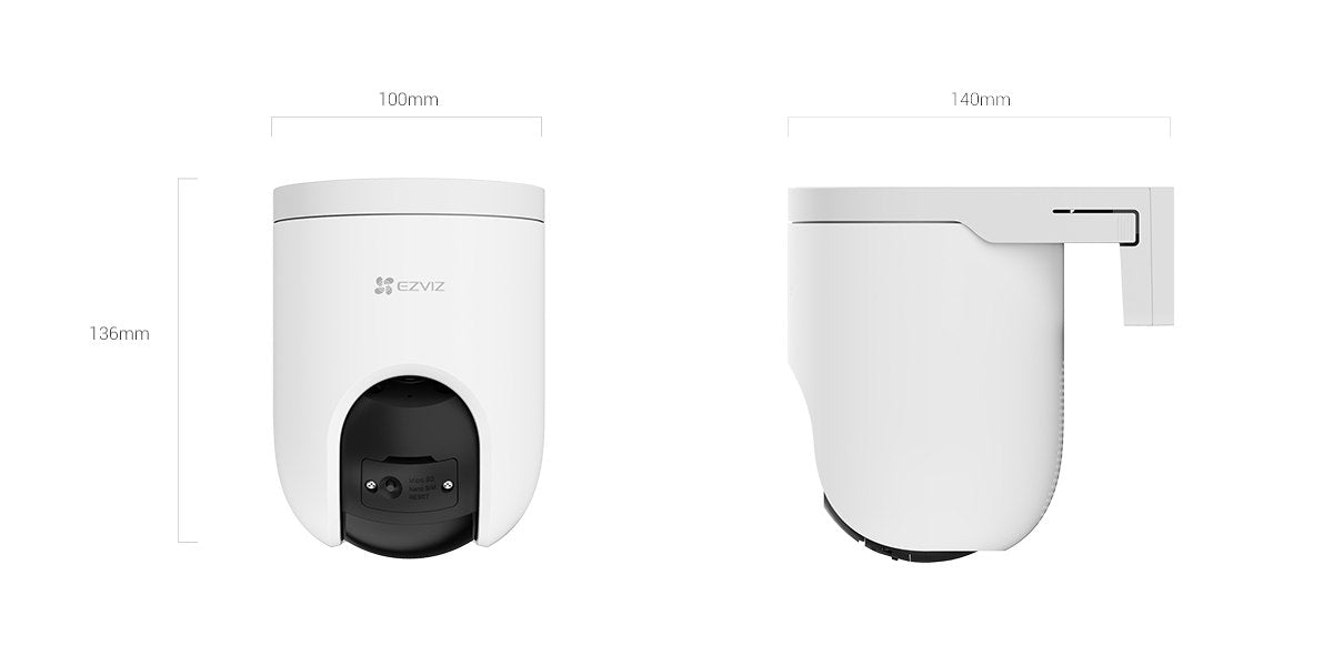 VIDEOCAMERA SORVEGLIANZA EZVIZ H8C Poe 2K PER ESTERNO