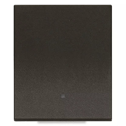 Interruttore Unipolare 1P 10AX 2 Moduli Allineato | Bianco Nero Canapa | IP40 250V | Vimar Linea 30000.2