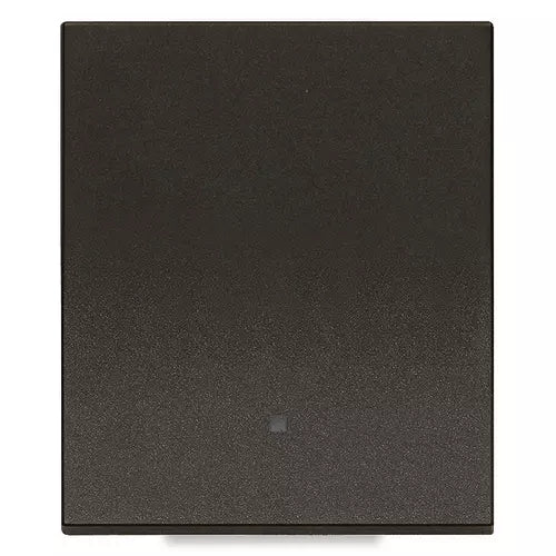 Interruttore Unipolare 1P 10AX 2 Moduli Allineato | Bianco Nero Canapa | IP40 250V | Vimar Linea 30000.2