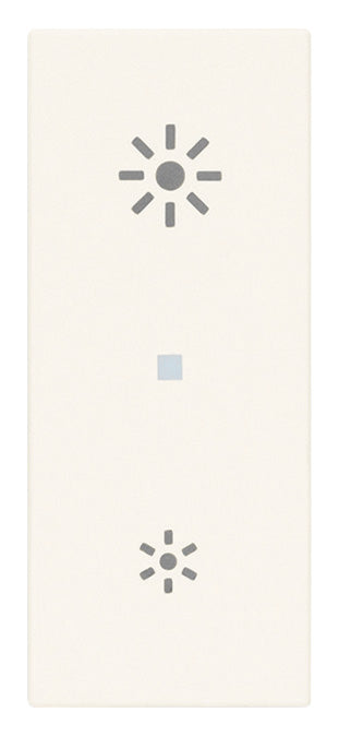 Dimmer universale 230 V~ 50 Hz a taglio di fase trasformatori elettronici 40-300 VA Vimar Linea 30135.B/G/C