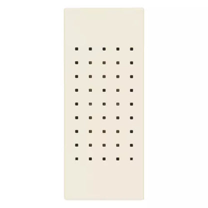 Suoneria Ronzatore Funzione Settabile 230V~ 50-60Hz | 1 Modulo | IP40 | Bianco Nero Canapa | Vimar Linea 30373