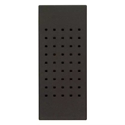 Suoneria Ronzatore Funzione Settabile 230V~ 50-60Hz | 1 Modulo | IP40 | Bianco Nero Canapa | Vimar Linea 30373