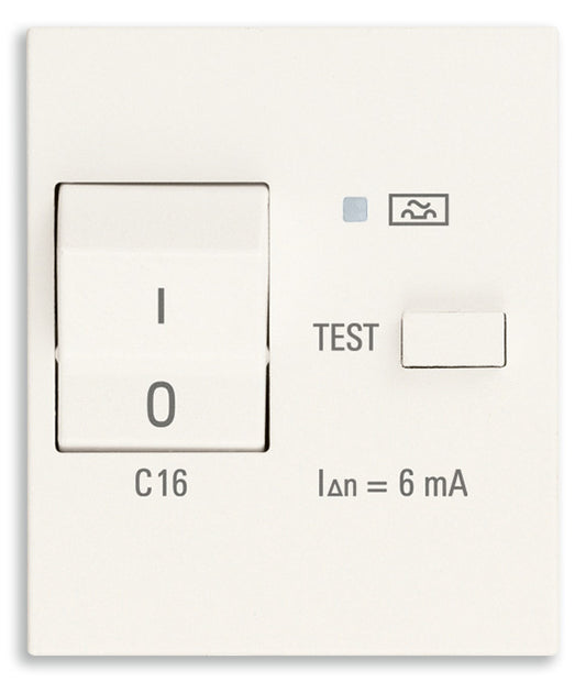 Wyłącznik automatyczny nadprądowy z członem różnicowoprądowym 1P+N C 16, 120-230 V~ 50-60 Hz Vimar Linea biało-czarno-konopny 30411.166B/G/C