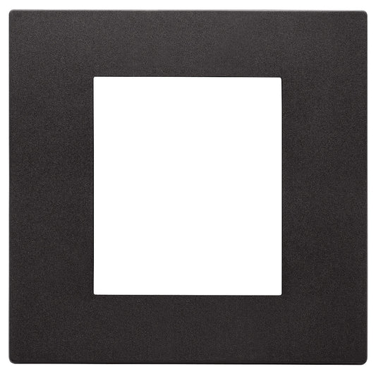 Ramka 2-modułowa, technopolimer, czarna Vimar Linea 30642.02