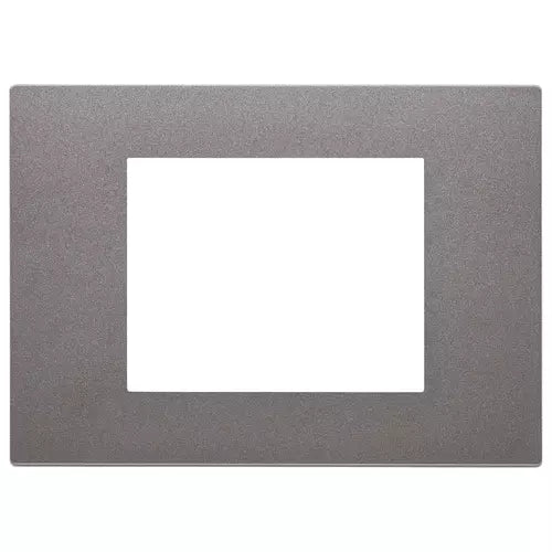 Ramă 3 module, tecnopolimer vopsit, Metal Vimar Linea 30653.22