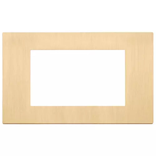 Ramka 4-modułowa, metalowa, złoty szczotkowany Vimar Linea 30654.70