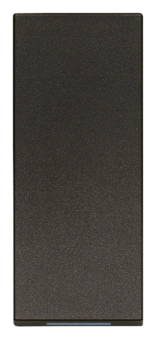 Tasto intercambiabile 1 modulo allineato, con fascio luce verticale Vimar Linea bianco-nero-canapa 31000S.B/G/C