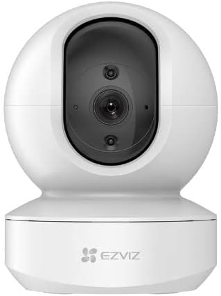 Ezviz Telecamera panoramica e inclinabile Wi-Fi intelligente con risoluzione 4 MP - TY1