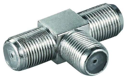Adapter z 3 gniazdami F z niklowanego mosiądzu LIF38.0020040