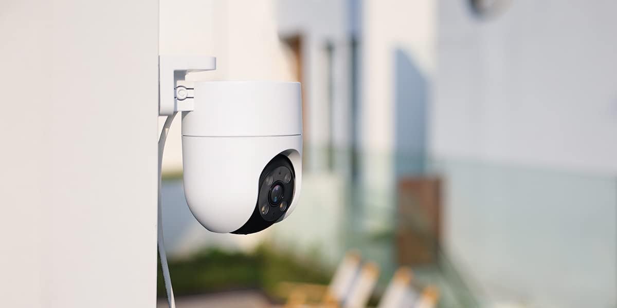 EZVIZ H8C Telecamera di sorveglianza a 360°, 2MP da esterno