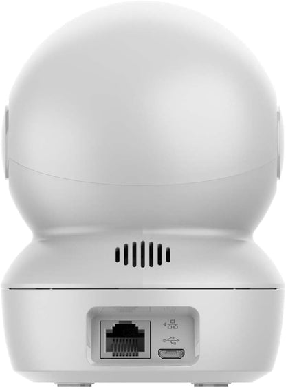 Telecamera Sorveglianza Interno 1080P Pan & Tilt Wi-Fi | Visione Notturna MicroSD 256GB | EZVIZ H6c