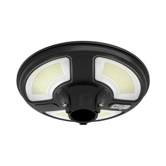 V-TAC Lampa solarna ogrodowa LED na słup 10W z czujnikiem ruchu, pilotem i timerem IP65 4000K