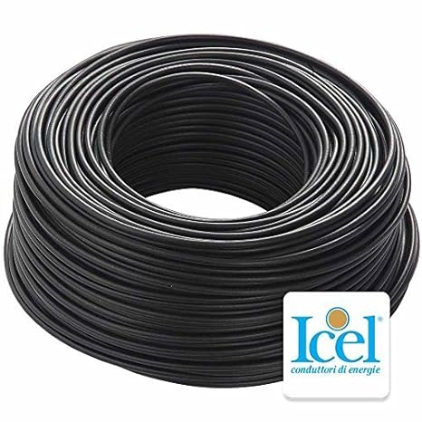 KABEL FS17 1,5 MM² CZARNY MATOWY 100M