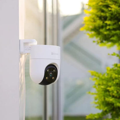 Telecamera Sorveglianza 1080P Pan & Tilt AI | Wi-Fi Visione Notturna 30m Audio Bidirezionale | EZVIZ H8c
