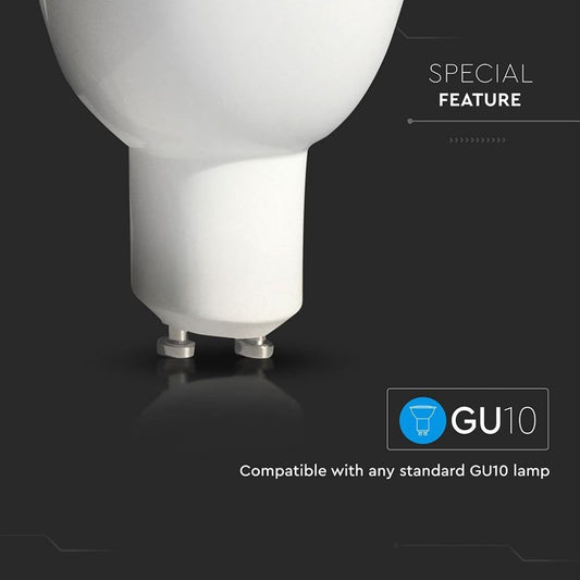 V-TAC Spot LED GU10 4,5W Compatibil Google Home și Amazon Alexa Prin Aplicația V-Tac Smart 3 în 1 Dimabil