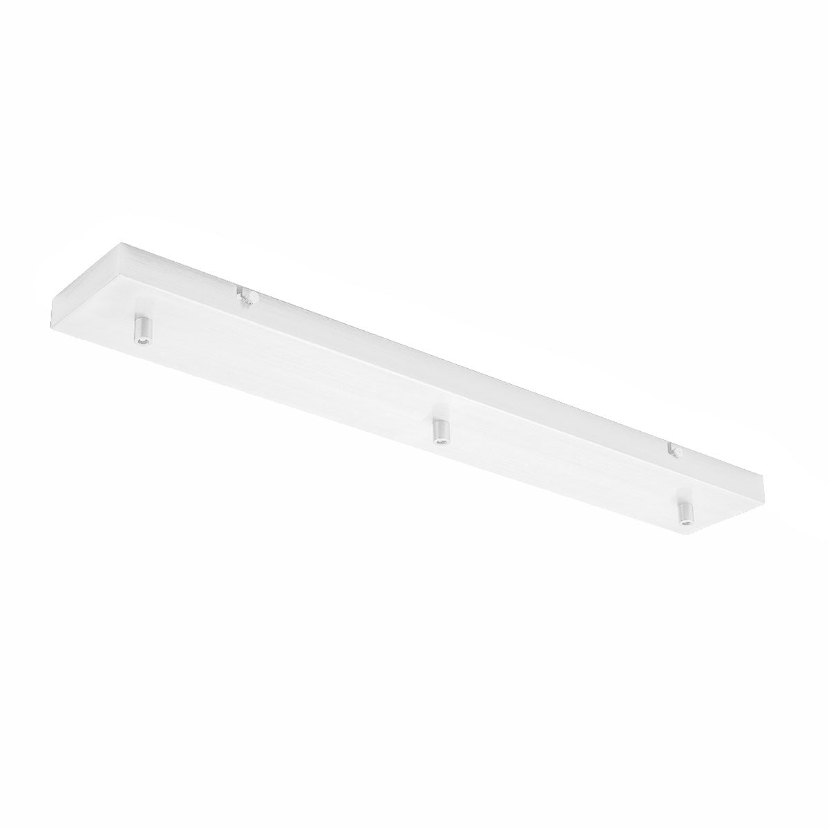 GEALUCE Rosone rettangolare 3 fori metallo bianco-nero-oro ALICE B R/3