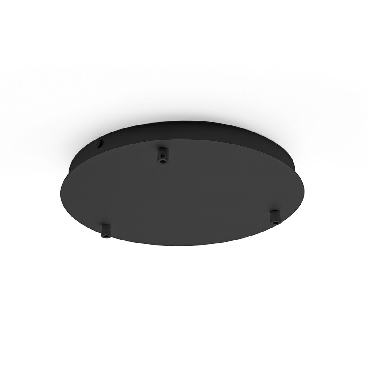 GEALUCE Rosone rotondo 3 luci in metallo bianco-nero-oro ALICE B T/3